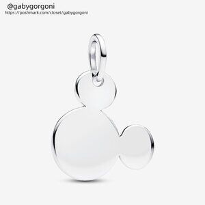 Pandora Disney Mickey Mouse Engravable Dangle Charm|Pendant